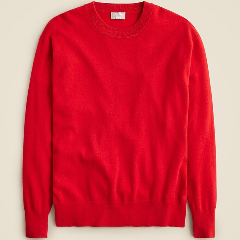 J. Crew Cashmere relaxed crewneck sweater Size S - Picture 2 of 10
